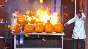 Exploding Pumpkins on Jimmy Kimmel Live!