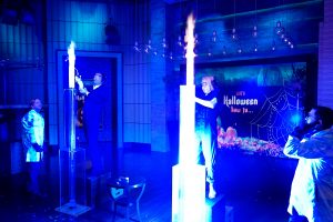 Dramatic chemical reactions on Live With Kelly & Ryan.